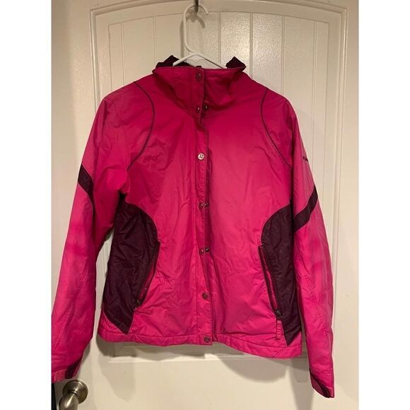 Columbia Medium Women's Pink Winter Jacket - Picture 4 of 5